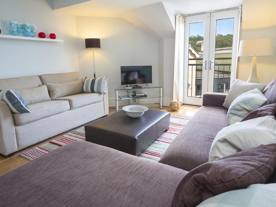 Ferienwohnung 44 Dart Marina Dartmouth Exterior foto